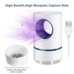 Indoor Electric Fly Bug Mosquito Insect Killer LED Light Trap Control Lamp